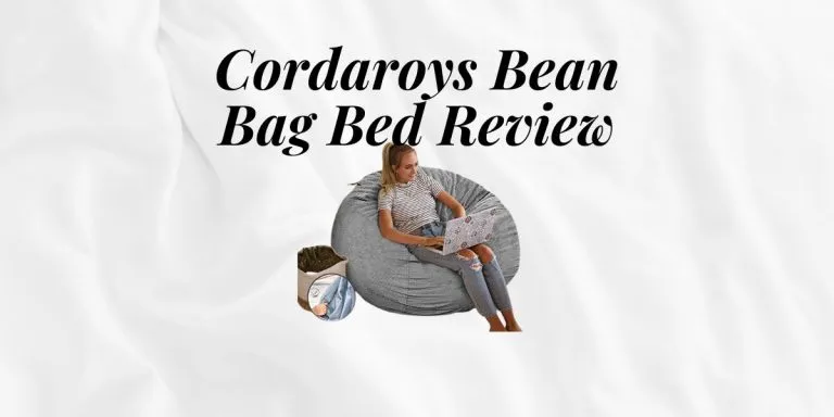 Cordaroys Bean Bag Bed Review: Better Than An Air Mattress?