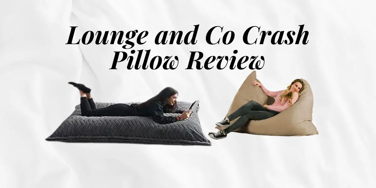Lounge and Co Crash Pillow Review