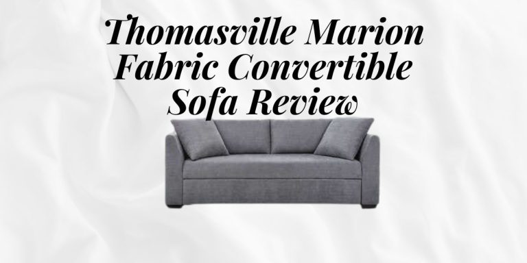 Thomasville Marion Fabric Convertible Sofa Review & Alternatives