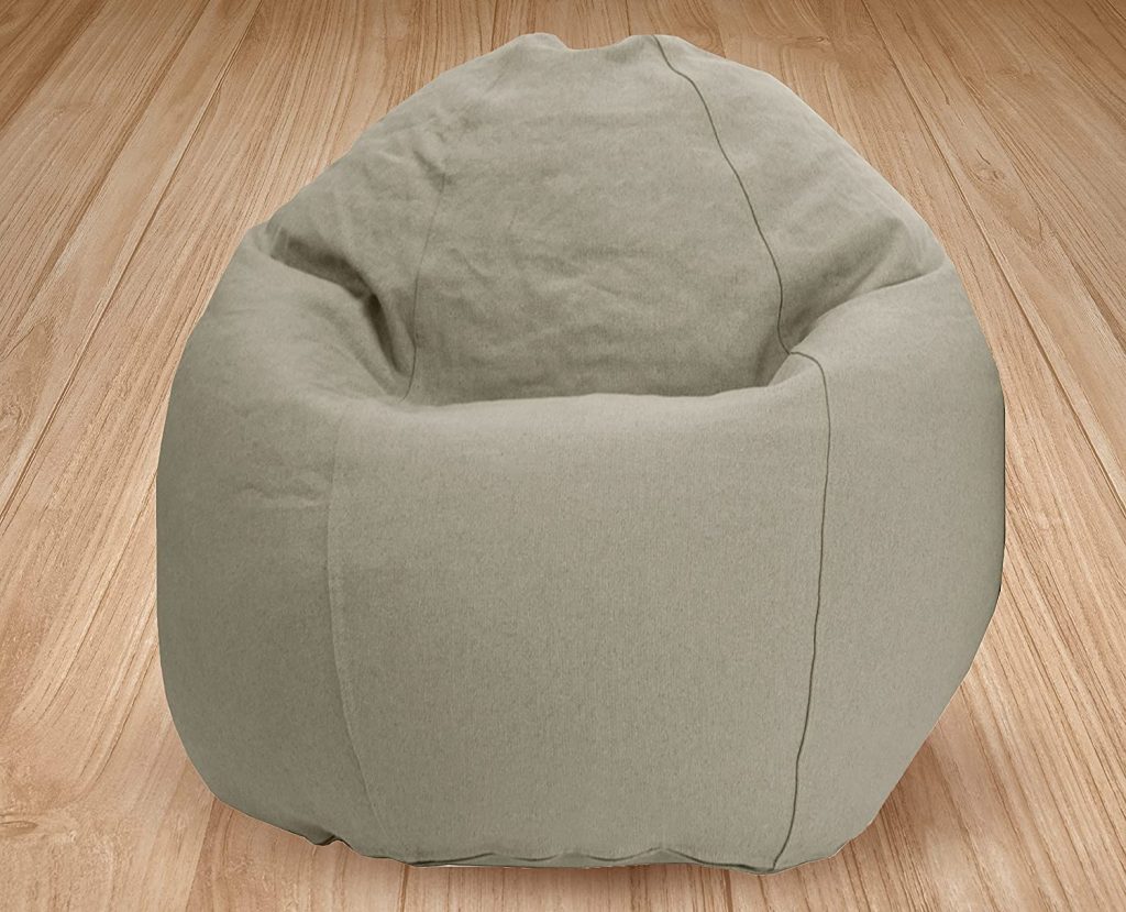 Eco Bean Bag Chair from Recycled Materials and Hemp